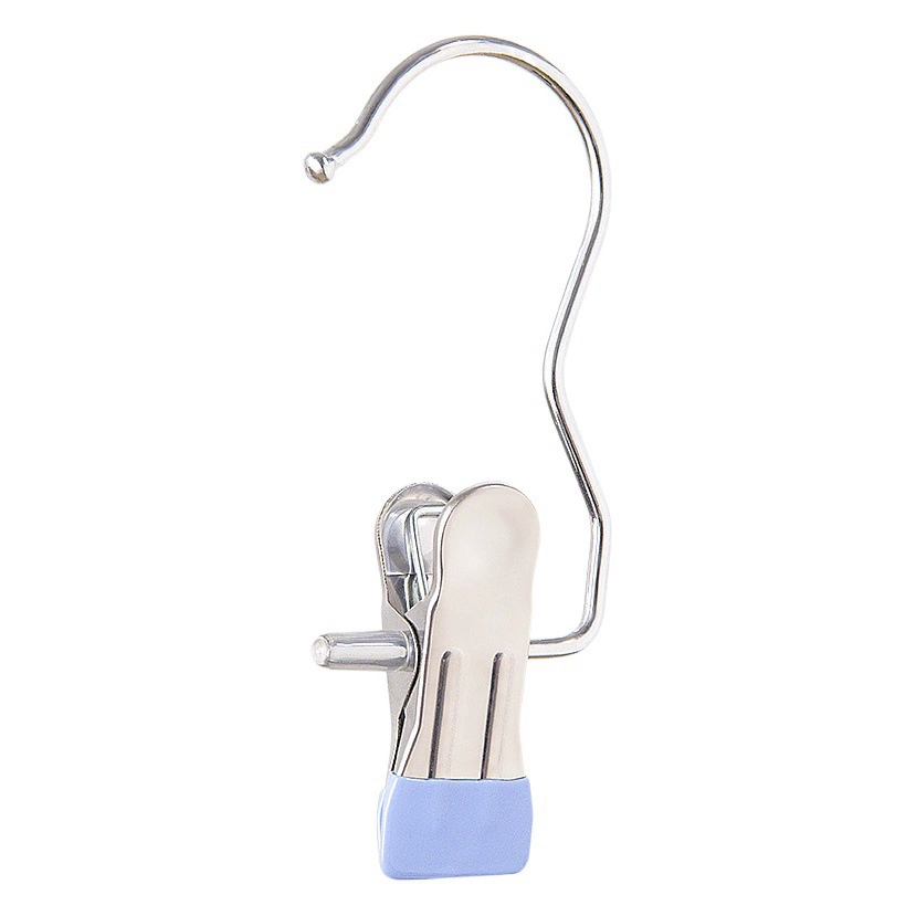 Нержавеющая сталь крюк клип вешалка сапоги клип носки зажим для полотенца висит бесшовный крючок Вешалка шляпа брюки клип оптом