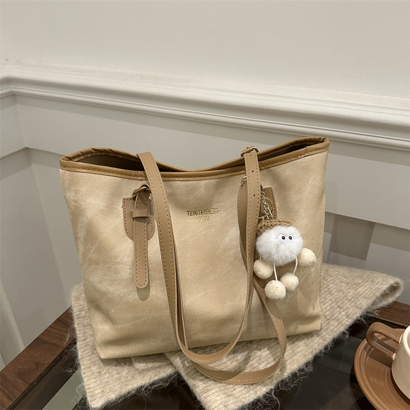 Bolsos para mujer 2024 invierno nuevo estilo este año popular bolso de alta capacidad bolso de hombro de ocio bolso de clase para estudiantes universitarios