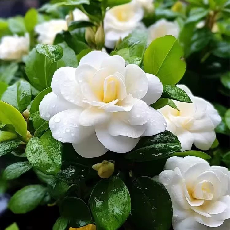 Семена гардении ароматны и можно сеять в любое время года. Легко живущие и цветущие горшечные растения. Семена комнатных и уличных цветов.