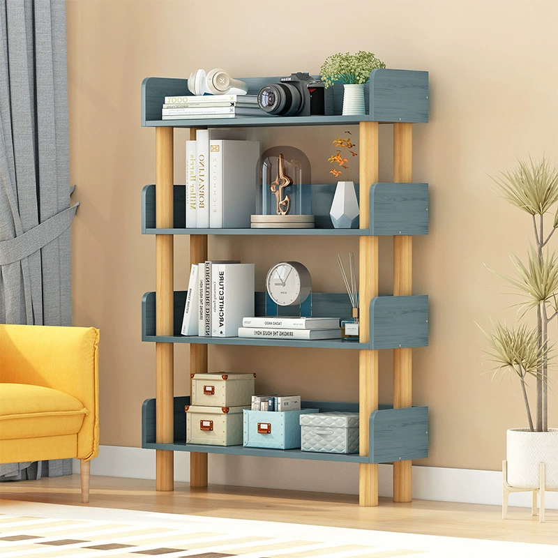 Напольная полка для хранения, книжная полка, многослойная полка для хранения книг, спальня, кабинет, домашняя полка для хранения, гостиная, простая многослойная книжная полка