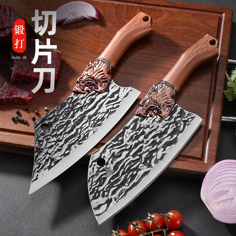 Factory Direct forging kitchen sharp meat slicing knife household kitchen knife slicing knife super fast sharp meat cutter