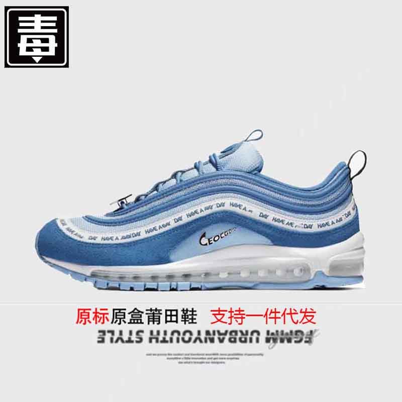 国境を越えた外国貿易莆田靴 Air Max Bullet 97 シルバー男性と女性のレトロなランニングシューズ|undefined