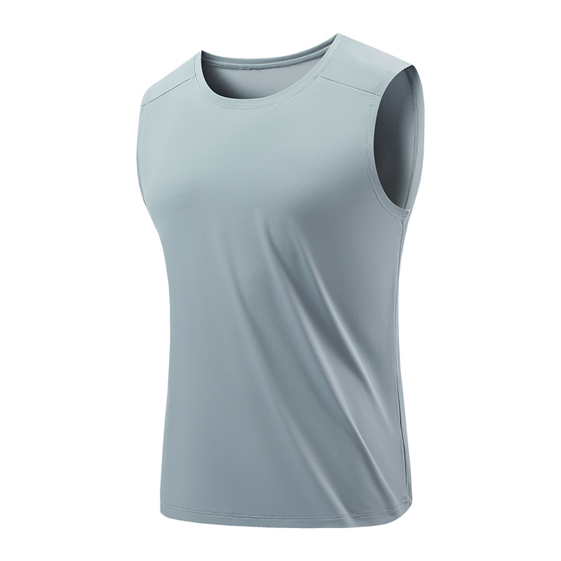 Silk elastic summer breathable vest