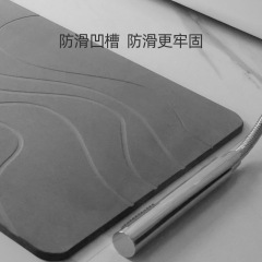 硬硅藻泥腳墊浴室防滑吸水墊衛浴硅藻土速干地墊衛生間門口門墊