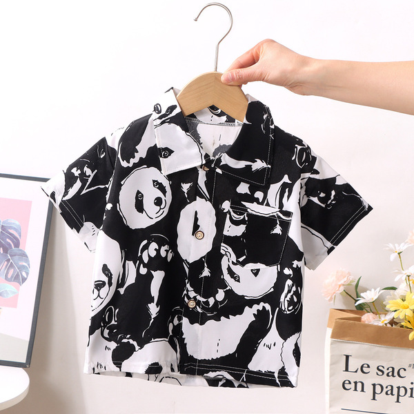 children's summer shirt for boys