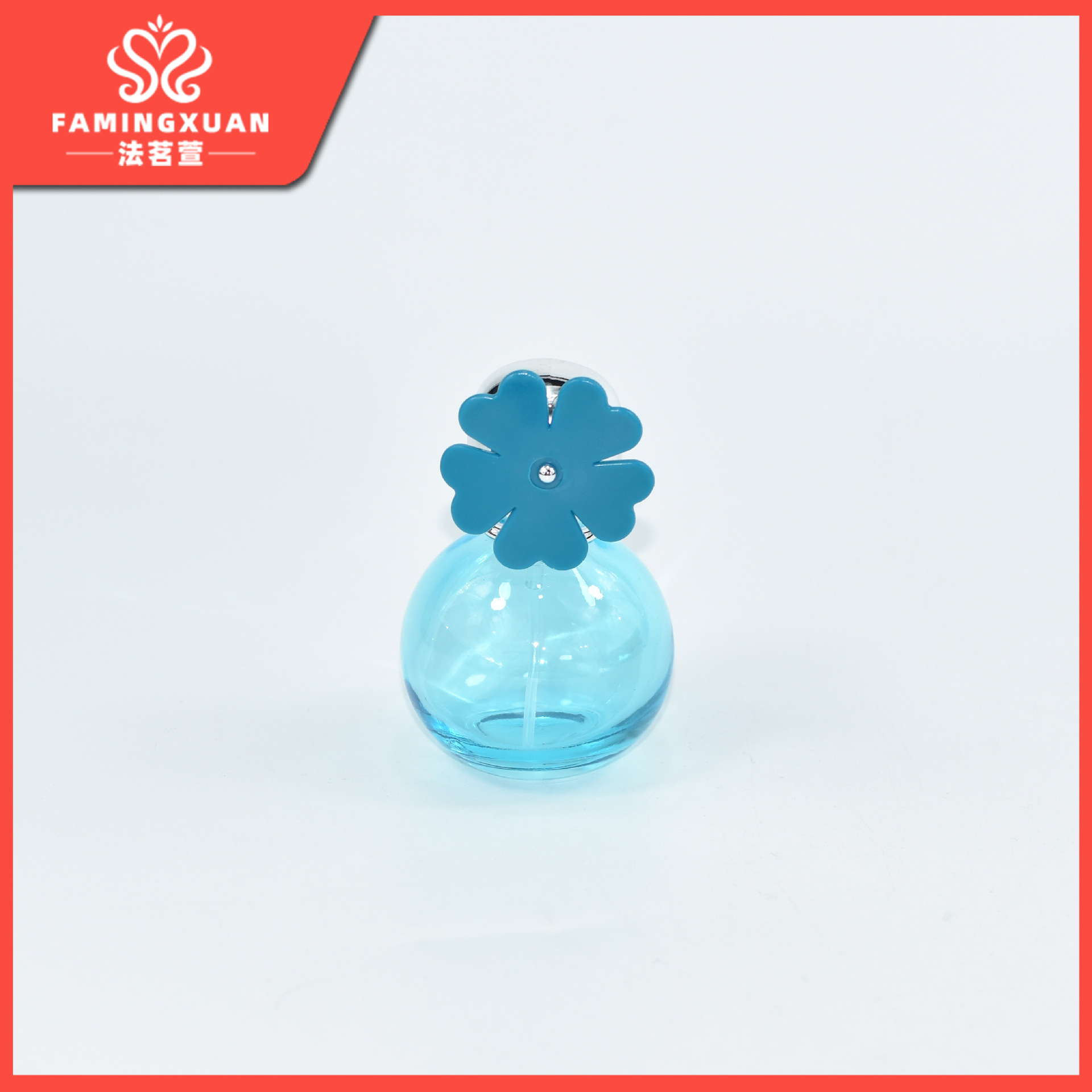 Freningxuan Perfume Subenvasado Botella vacía Botella de vidrio Botella de perfume a granel Botella vacía de perfume en aerosol de vidrio de color 30ml