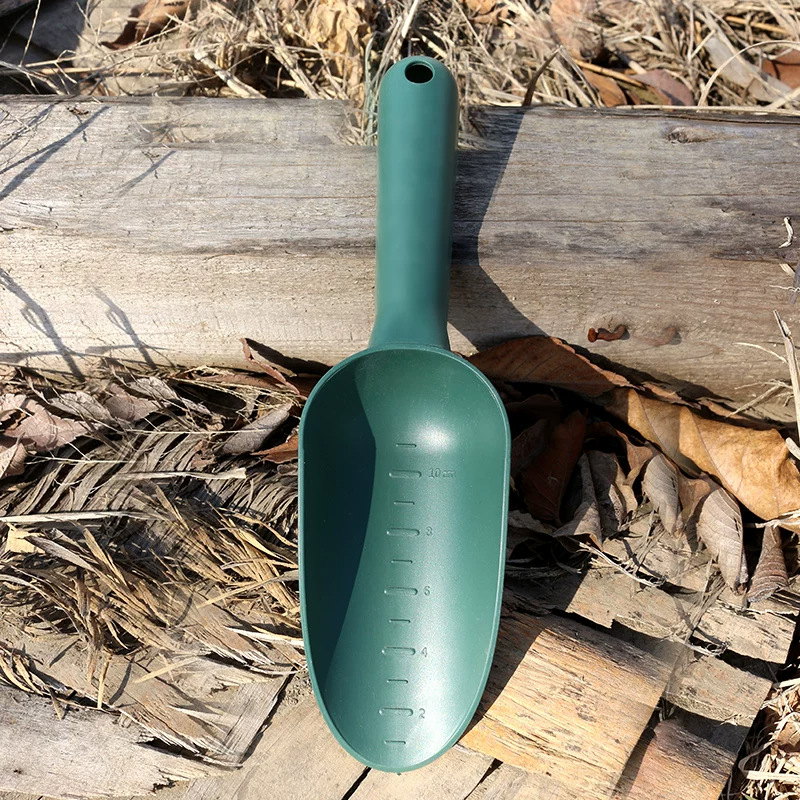 jardín de infantes de plástico engrosado a mano para cultivar vegetales excavar pala para plantar carne doméstica herramienta de plantación de flores de terraza suelta