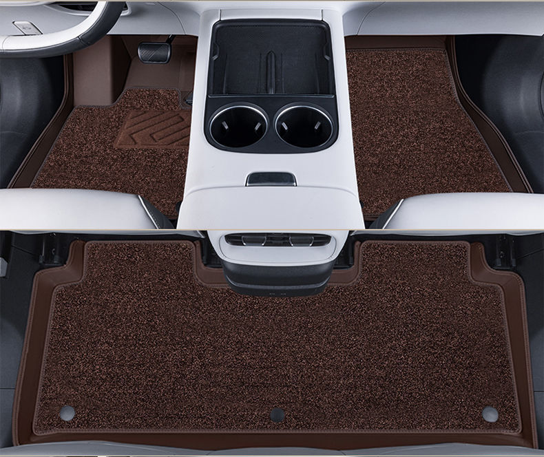 Applicable to Xiaopeng g6 Foot Pad Surrounding Xiaopeng p7/p5 Interior Accessories Cashmere Blanket Car Foot Pad