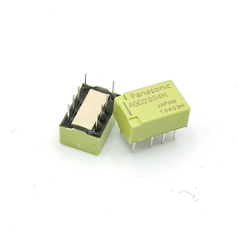 AGQ2004H原装松下信号继电器AGQ20012两组转换AGQ20024直插2A8脚