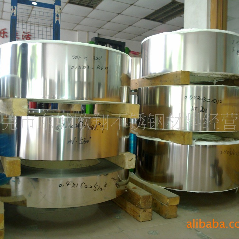 宝钢不锈钢材优质SUS301/304不锈钢卷带304不锈钢卷料厂价直销
