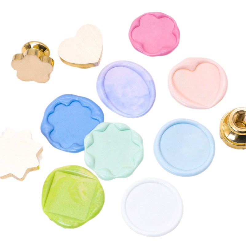 [Cabeza de cobre en blanco] cabeza de sello de cera de pintura de fuego tamaños múltiples cabeza de cobre de cera de sellado cabeza de cobre brillante fábrica al por mayor