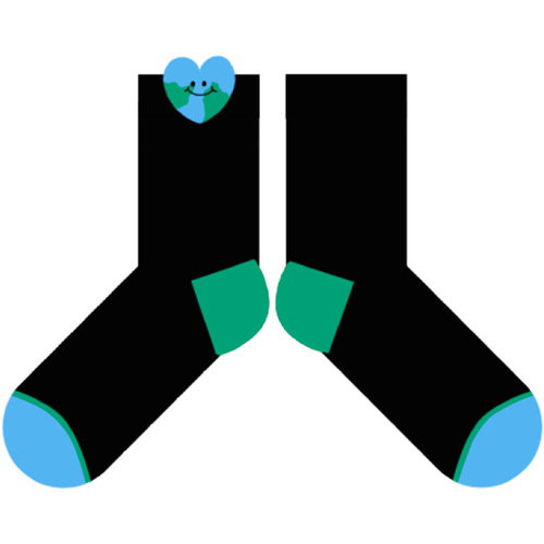 Sweat-absorbent and deodorant socks for women, sweat-absorbent spring and summer women's socks, cute cartoon red panda, funny personalized cotton socks