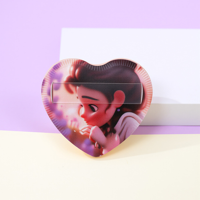 Love Marshmallow Powder Puff Factory Patrón de dibujos animados personalizado logotipo impresión maquillaje esponja cojín de aire aleteo herramienta de belleza