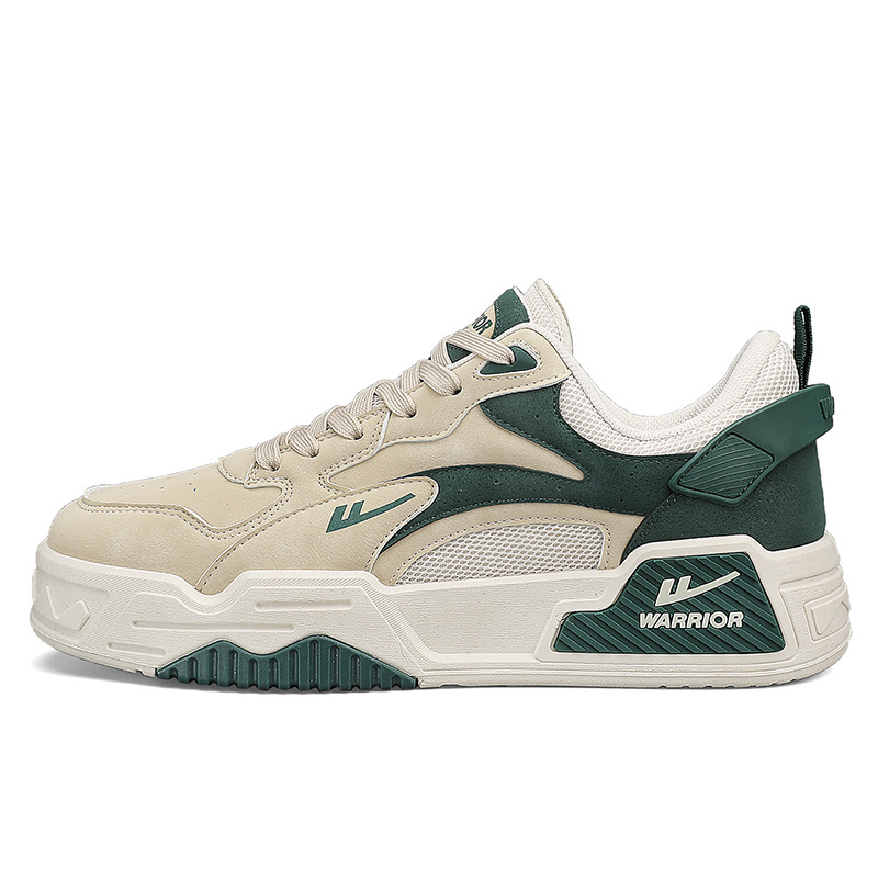 Huili estilo universitario americano popular zapatos de estudiantes transpirables cómodos zapatos de suela gruesa color de trabajo zapatos de viaje de negocios para hombres