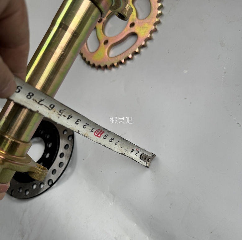Modified Four-Wheel Electric Go-Kart Parts, Atv Rear Axle, Rear Suspension Assembly, Brake Components, and 6inch Tires