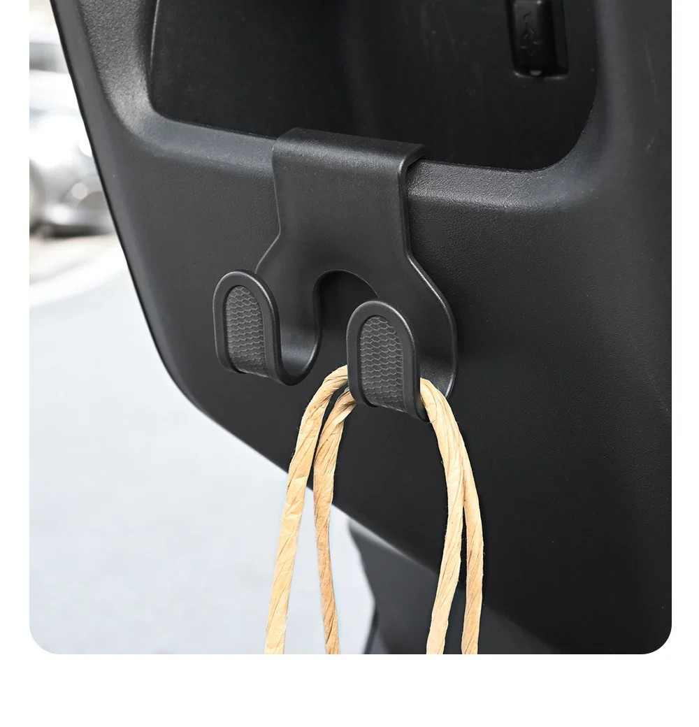 Electric Vehicle/Motorcycle Front-Mounted Storage Hook for Delivery and Grocery Shopping, New Universal Multi-Functional No-Drill Hook, Thickened and Super Heavy-Duty