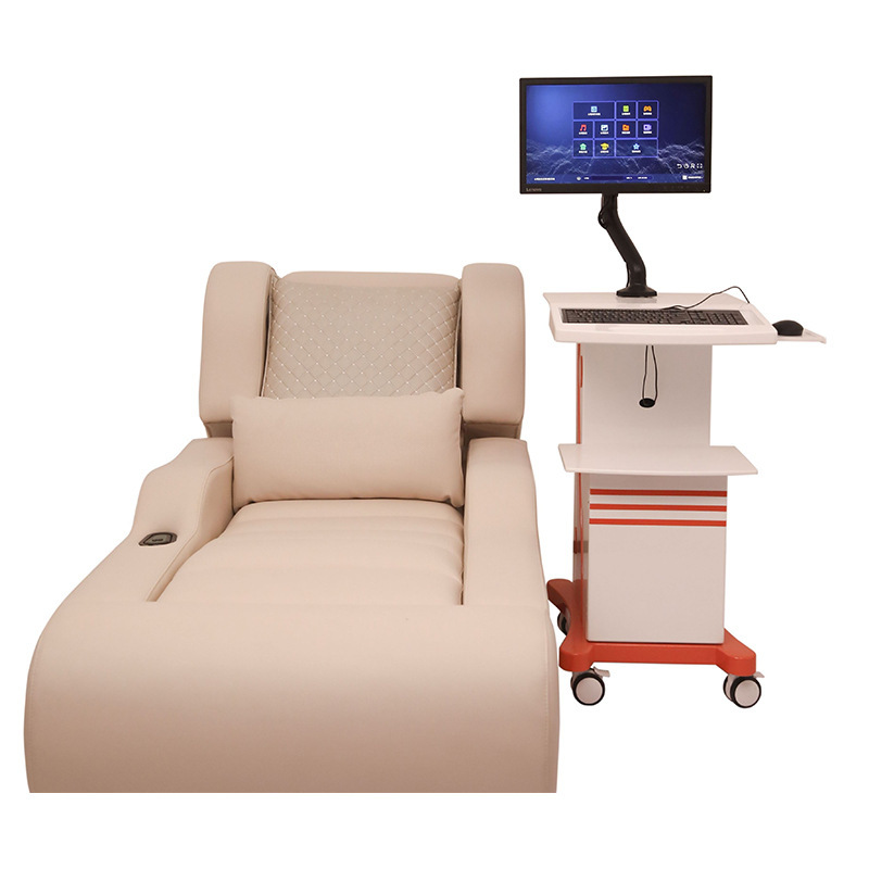 Sistema de silla de relajación de masaje de retroalimentación bioelectroencefalográfica de masaje inteligente de reducción de estrés corporal y mental estándar profesional image 5