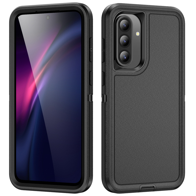 Suitable for Samsung A37 Protective Three-Proof Phone Case A17 Flat A07 Matte A56 Anti-Fall A36 Protective Case A16