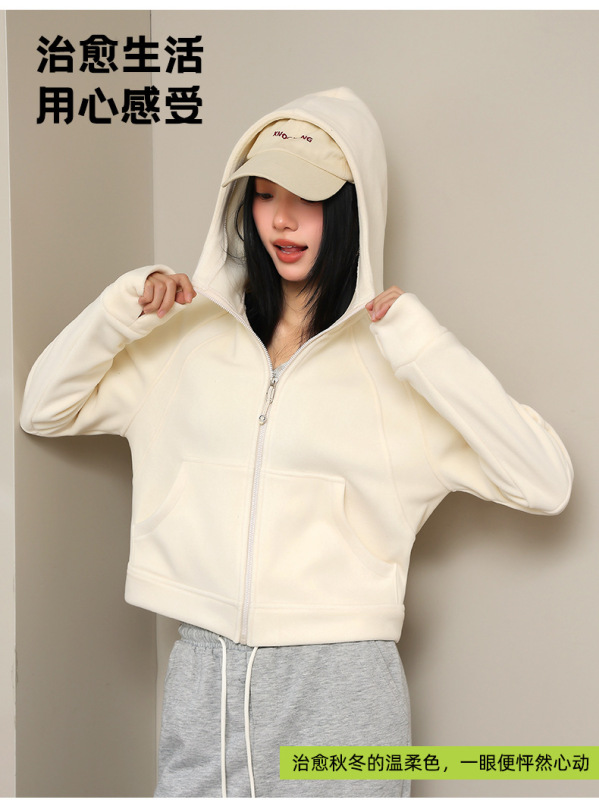 宽松高腰lulu同款防风衣显瘦显高引领时尚休闲外套|undefined