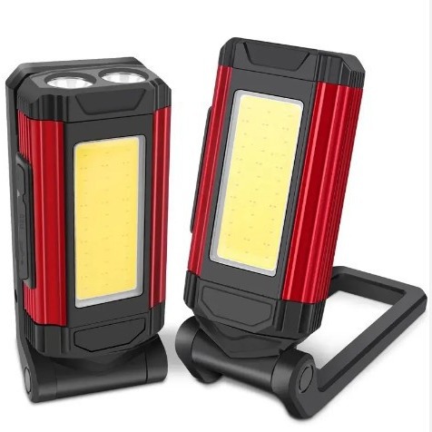 COB Floodlight Auto Repair LED USB Rechargeable With Magnet Foldable Multi-Function Strong Work Light_voghion.com