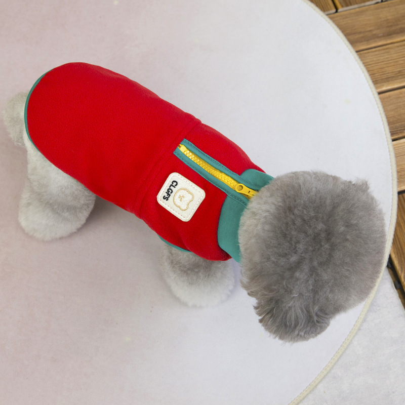 宠物服装狗狗衣服秋冬装泰迪比熊猫咪小型犬宠物衣服冬季帅气绒衣|undefined