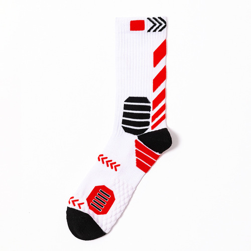 Elite Training Socks Basketball Socks Trendy Color Block Ankle Socks for Men and Women Professional Sports Socks