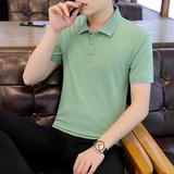 Футболка polo для отдыха, трендовая футболка с коротким рукавом