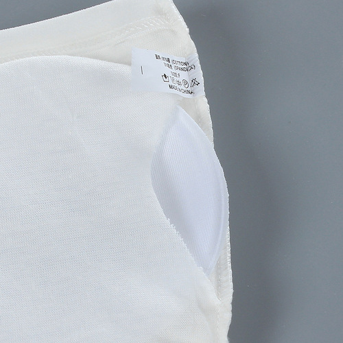 Strapless girl's strapless pure cotton bottoming bra with inserts for summer sweat-absorbent bra for junior high school students 12