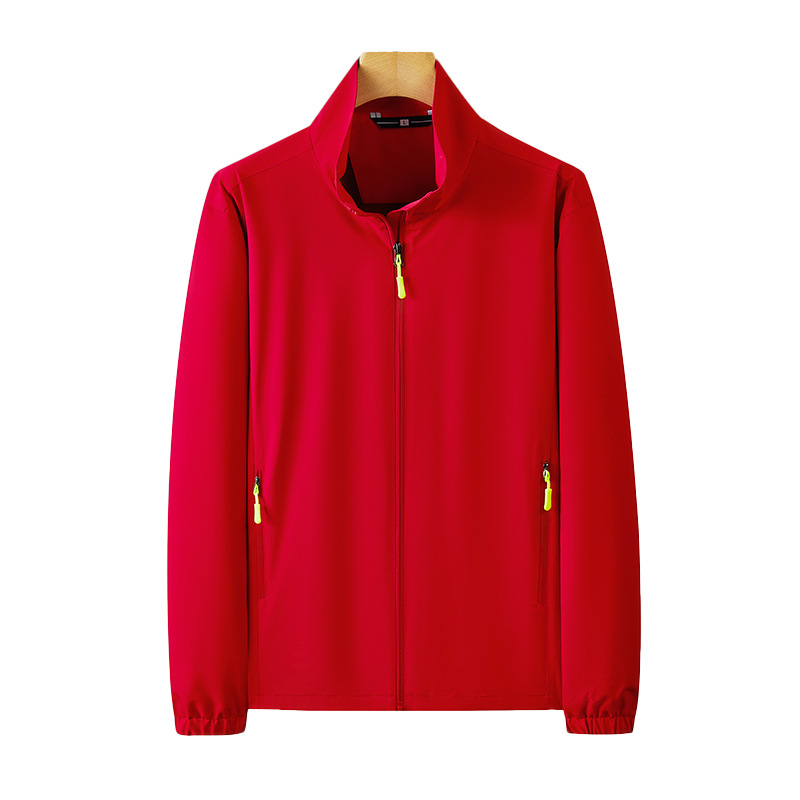 Ropa de trabajo de otoño abrigo anti-fouling ropa de trabajo rompevientos impermeable collar de soporte chaqueta de trabajo chaqueta logotipo impreso personalizado image 15