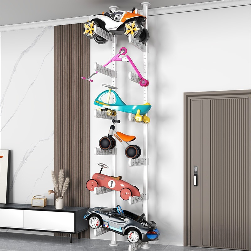 Living Room Multi-Layer Floor-To-Ceiling Toy Car Rack Storage Rack Direct from Manufacturer Living Room Multi-Layer Floor-To-Ceiling Toy Car Rack Storage Rack Direct from Manufacturer