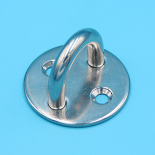 Stainless steel round buckle round fixed buckle lock plate fixed handle wrench hook hook and loop rope buckle