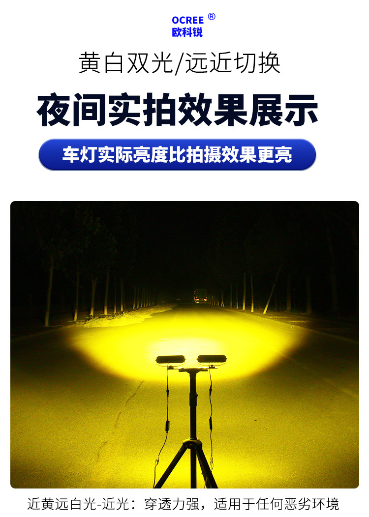 Laser Headlight Five-Bead Spotlight Paving Dual Laser Direct Ultra-Thin Mid-Grid Hidden Truck High-Power Laser Cannon