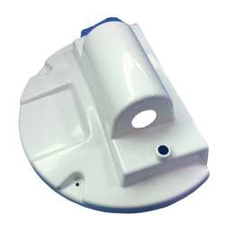 白色批量高质量abs设备外壳 机器设备防尘外壳 带孔塑料外壳