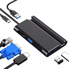Type-c�ߺ�һǧ�׾W�ڔUչ�]�ߺ�һ�֙C֧��usbc�DHDMI4k VGA USB