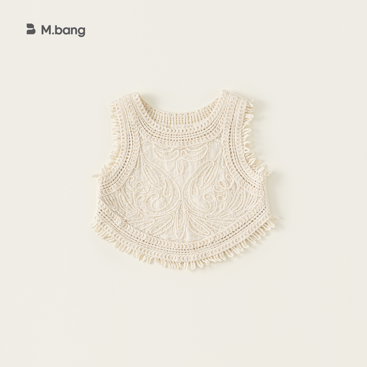 Youbao ropa para niños estilo coreano vacaciones verano niñas chaleco sin mangas chaleco de punto para niños chaqueta hueca ropa exterior delgada