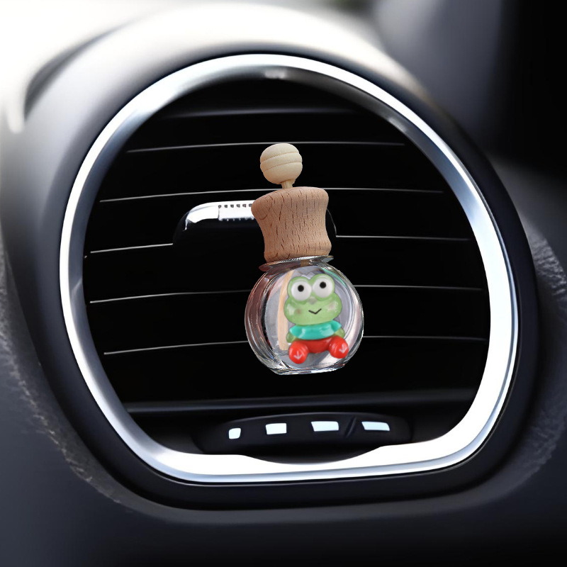 Salida de aire de coche, animales coloridos, aromaterapia creativa, perfume de coche, decoración de dibujos animados, suministros de decoración, suministros de coche