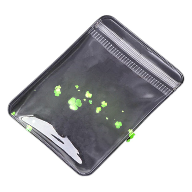 A prueba de humedad anti-oxidación bolsa sellada pvc transparente ziplock bolsa pulsera de la joyería bolsa de cremallera largo PVC Wenwan bolsa sellada