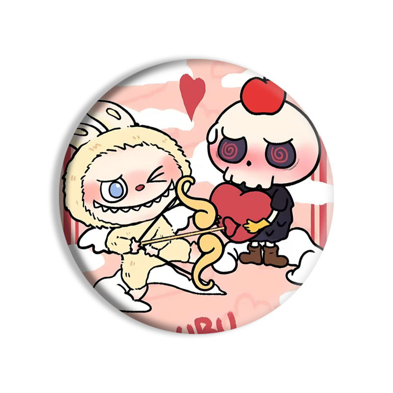 labubu かわいい漫画アニメーション周辺クリエイティブキャラクターバッジ|undefined