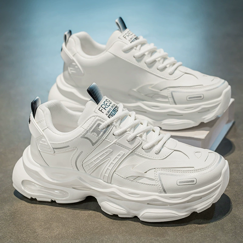 Весенняя мужская обувь новая дышащая маленькая белая обувь для мужчин