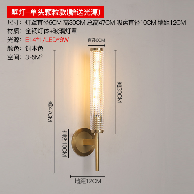 Single copper color granules