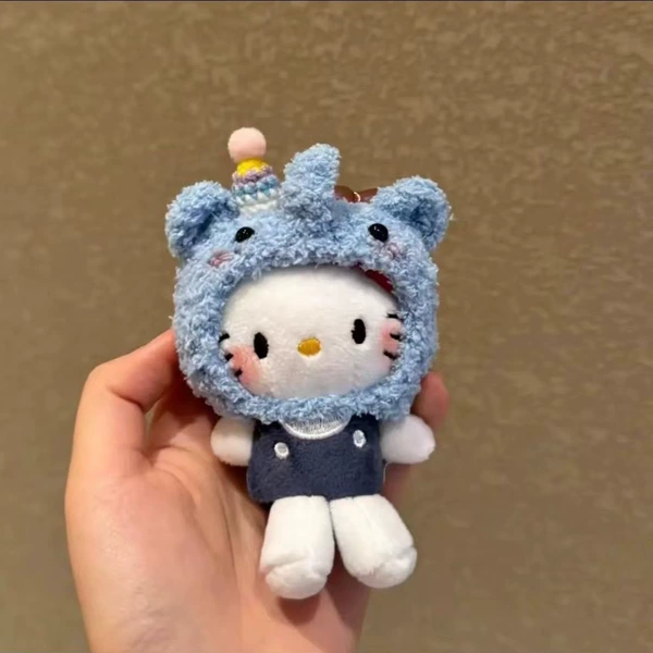 Blue elephant KT pendant