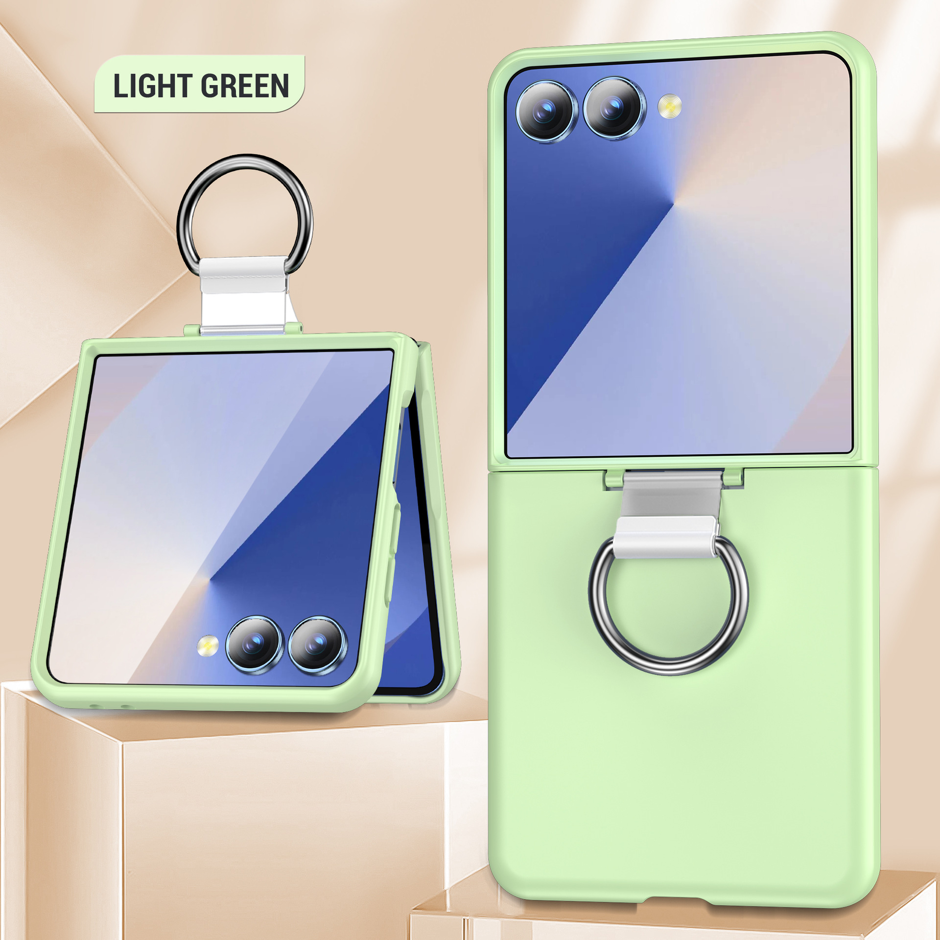 Shockproof Transparent Case For Samsung Galaxy Z Flip 6 Phone_voghion.com