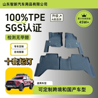 TPE car mat for JAC Motor T9 Aventura Pickup truck 2025-2026