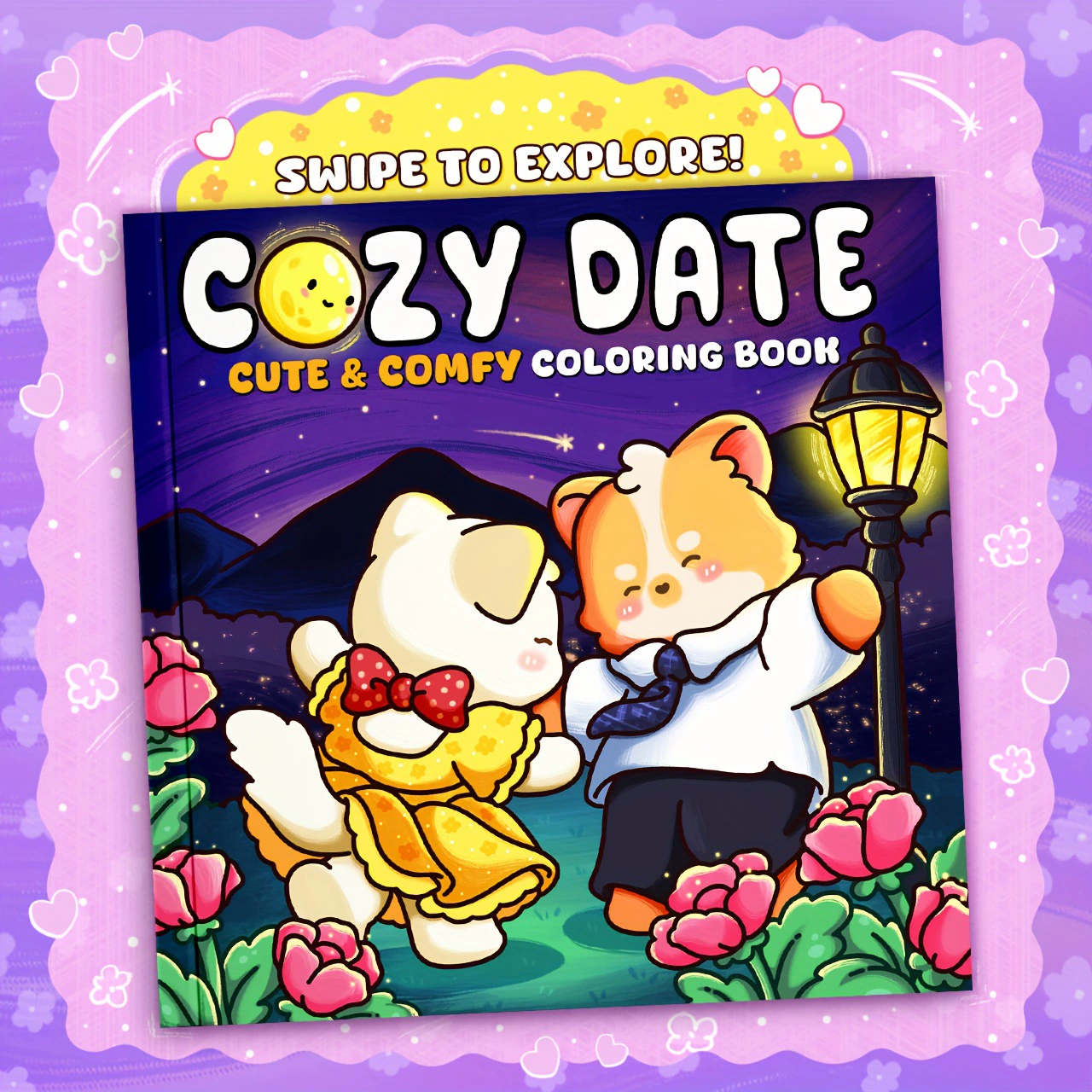 Comdy Days Детская раскраска, Серия милого крокодила, раскраска-граффити оптом