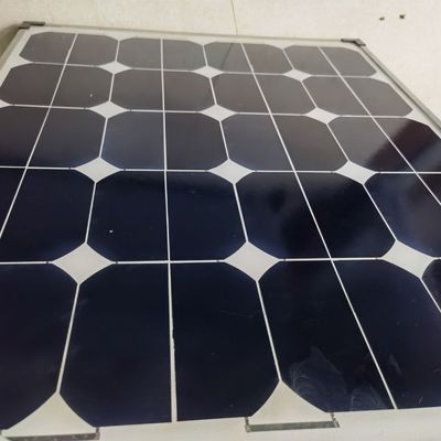 二手单晶光伏板,100w18v,可充12伏电瓶,供十二伏用电器