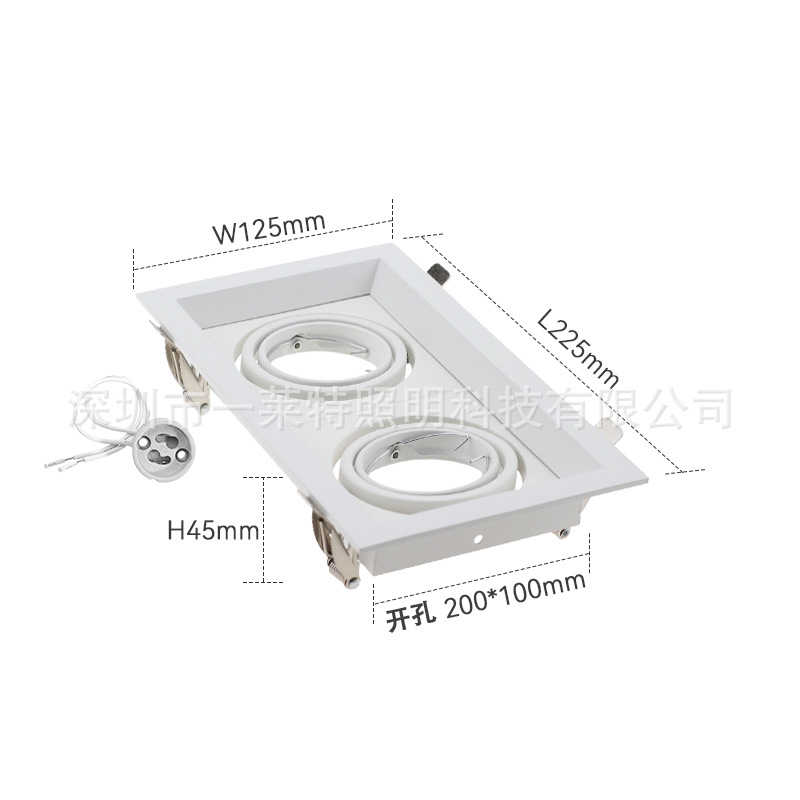 더블 헤드 화이트-실 없음