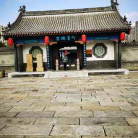 老石板仿古园林景区古建铺路石广场踏步石台阶石庭院装饰铺地石