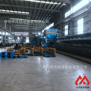 铸造浇铸线 铁丸埋箱壳型浇铸流水线 全自动化生产线壳型线