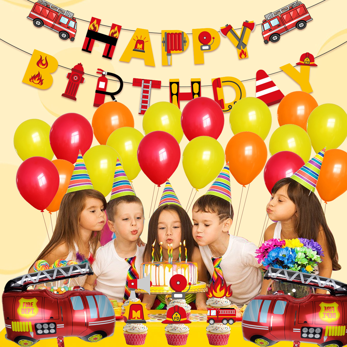 Cumpleaños globo cumpleaños tire bandera 10 pulgadas ronda látex diseño escena fiesta niños cumpleaños globo traje al por mayor