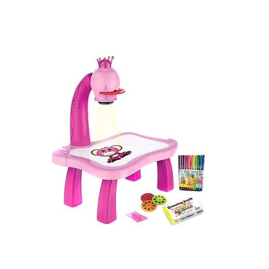 Cross-Border Projection Painting Table Multi-Functional Graffiti Drawing Board Painting Toys